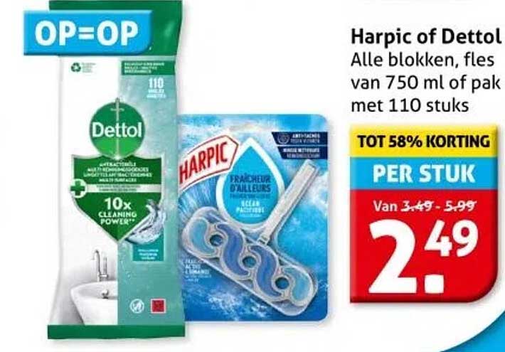 Harpic of Dettol