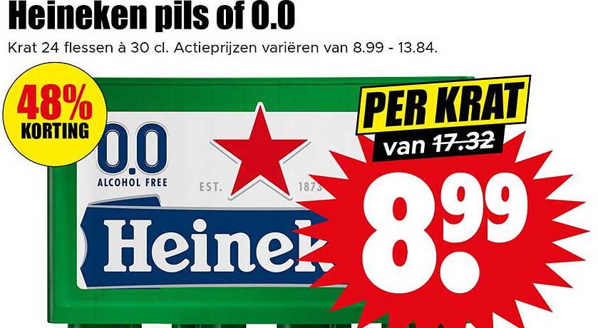Heineken pils of 0.0