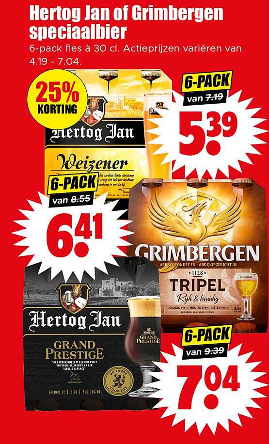 Hertog Jan of Grimbergen speciaalbier