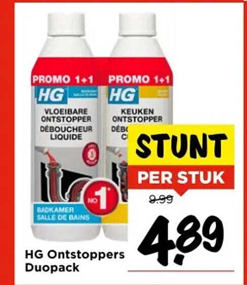 HG Ontstoppers Duopack