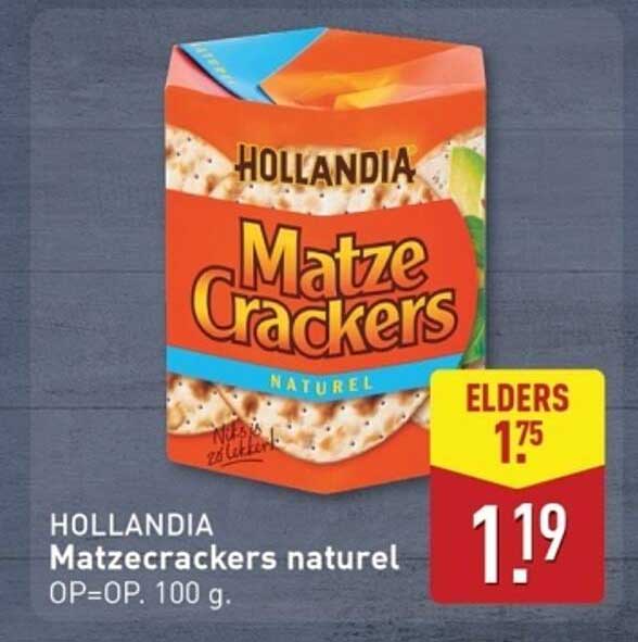 HOLLANDIA Matzecrackers natuur