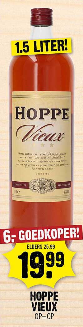HOPPE VIEUX 1.5 LITER!