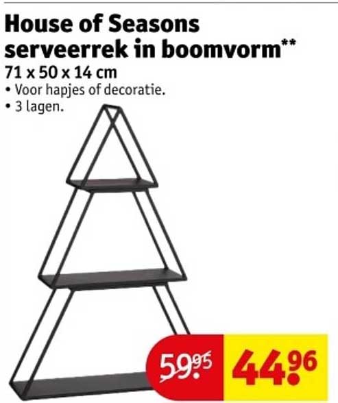 House of Seasons serveerrek in boomvorm**