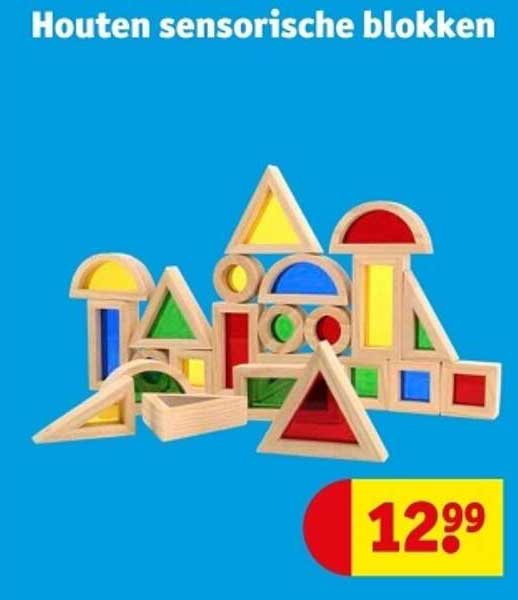 Houten sensorische blokken