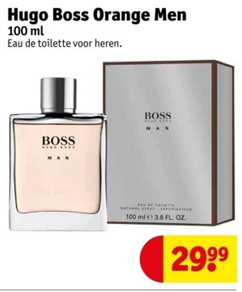 Hugo Boss Orange Men 100 ml Eau de toilette voor heren.