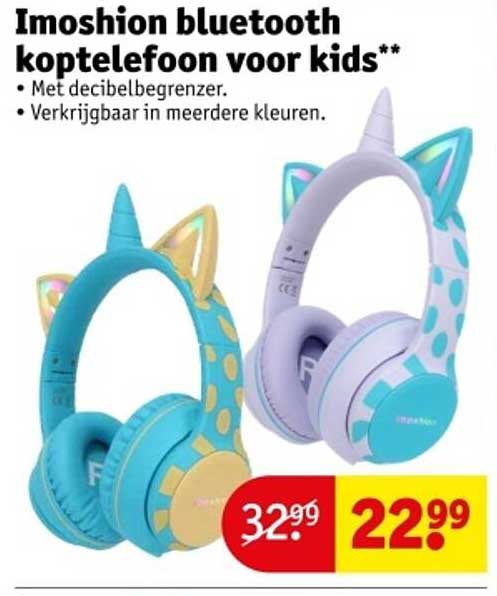 Imoshion bluetooth koptelefoon voor kids**