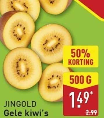 JINGOLD Gele kiwi’s 500 G