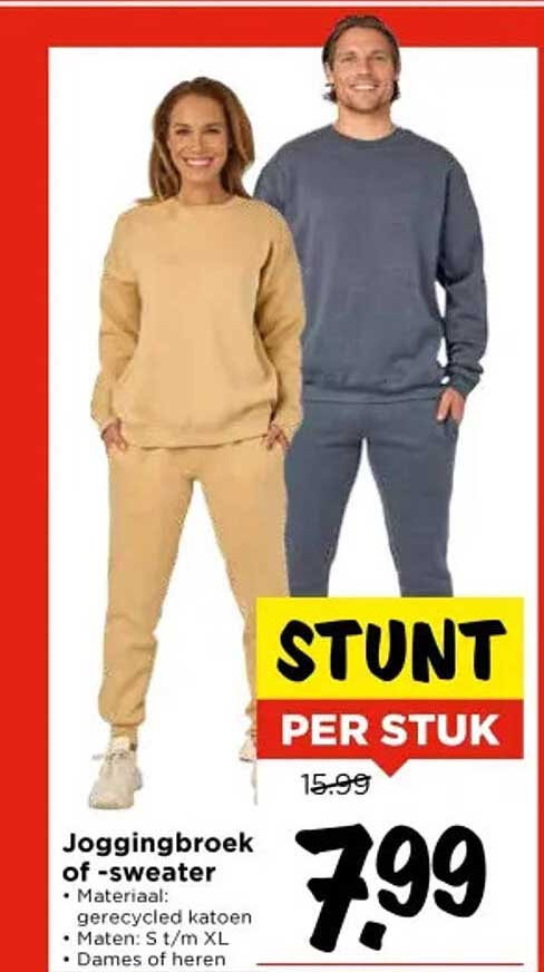 Joggingbroek of -sweater