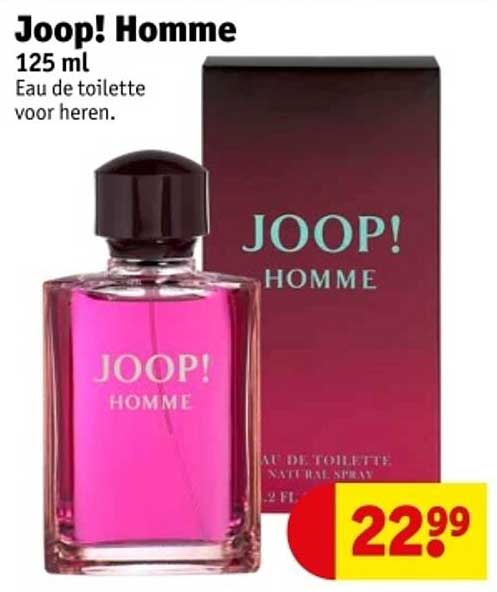 Joop! Homme 125 ml Eau de toilette voor heren.