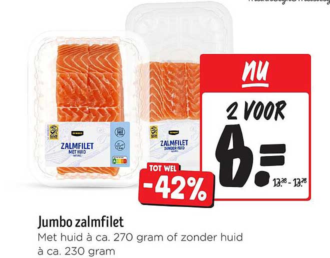 Jumbo zalmfilet