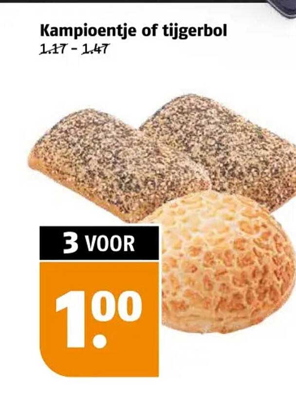 Kampioentje of tijgerbol