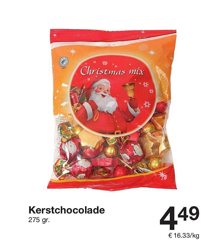 Kerstchocolade 275 gr.