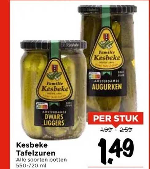 Kesbeke Tafelzuren