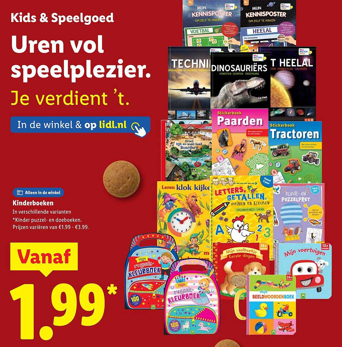 Kinderboeken in verschillende varianten