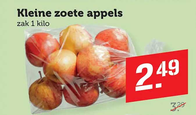 Kleine zoete appels