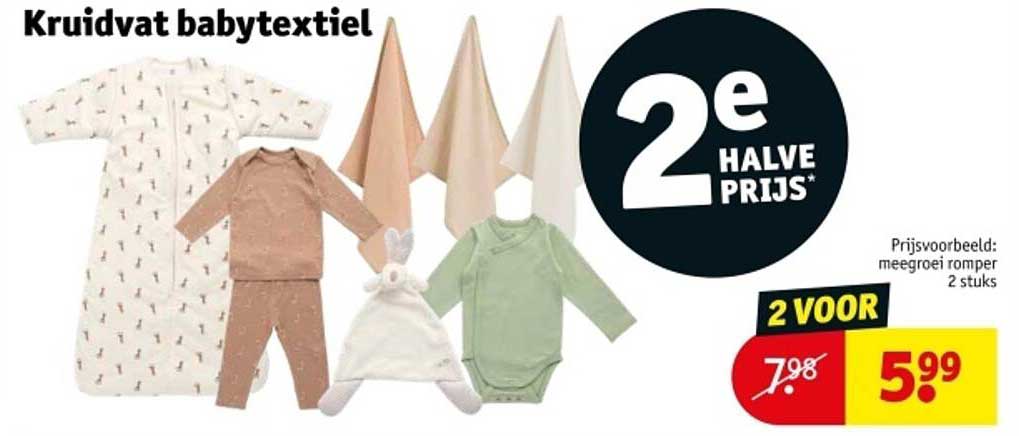 Kruidvat babytextiel