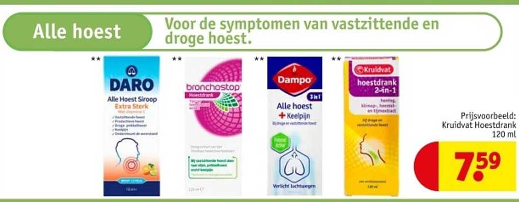 Kruidvat Hoestdrank 2-in-1