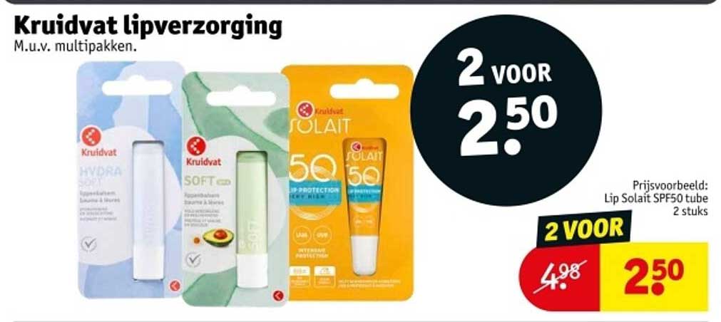 Kruidvat lipverzorging