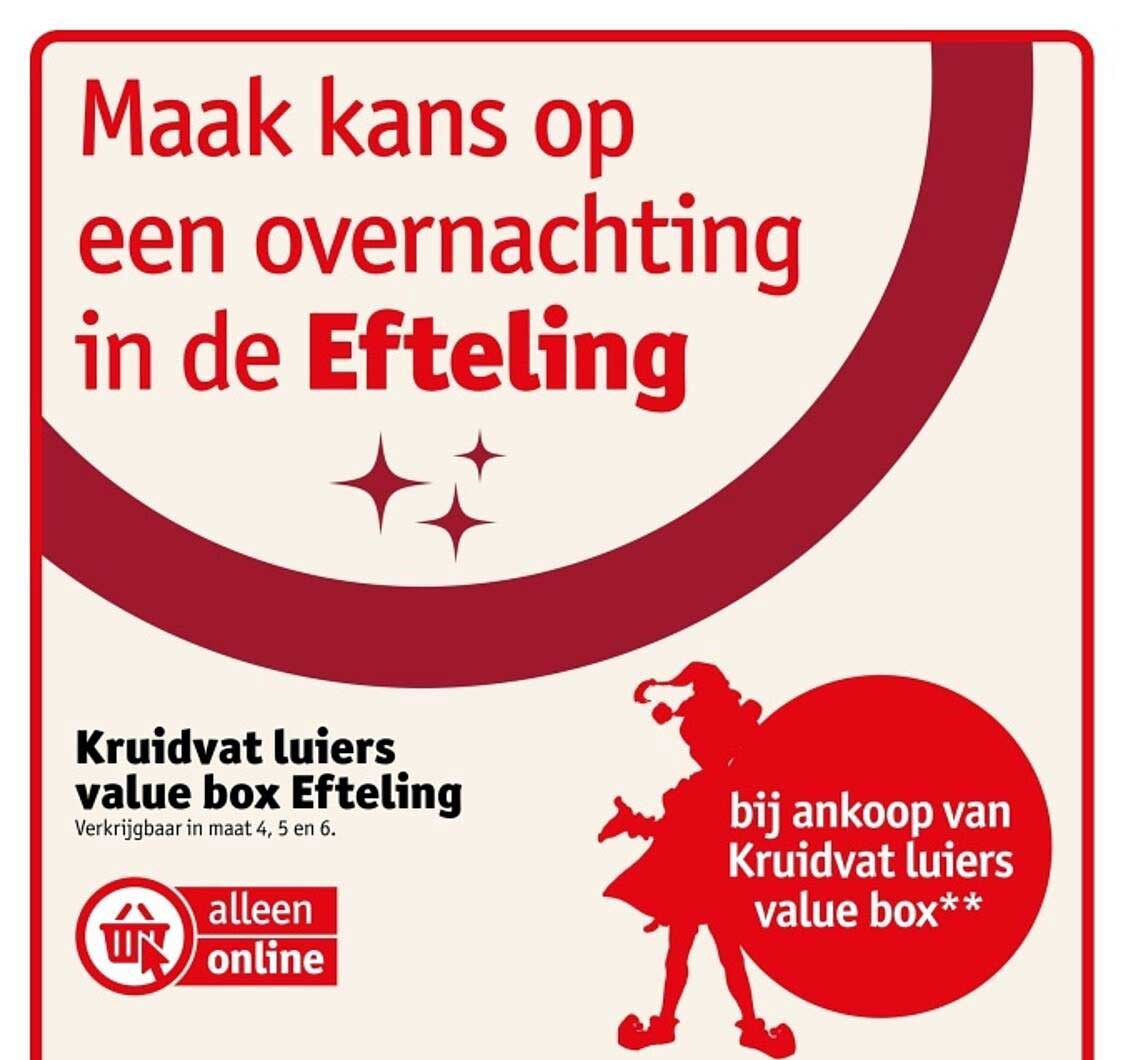 Kruidvat luiers value box Efteling