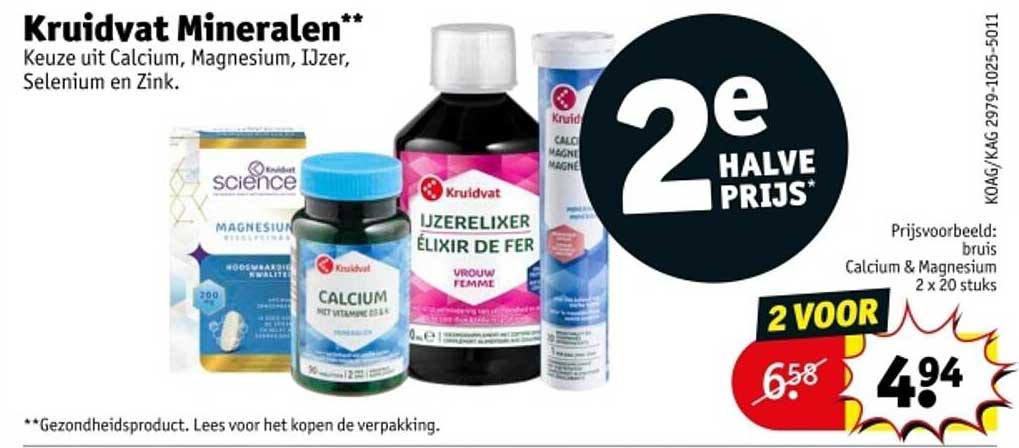 Kruidvat Mineralen**