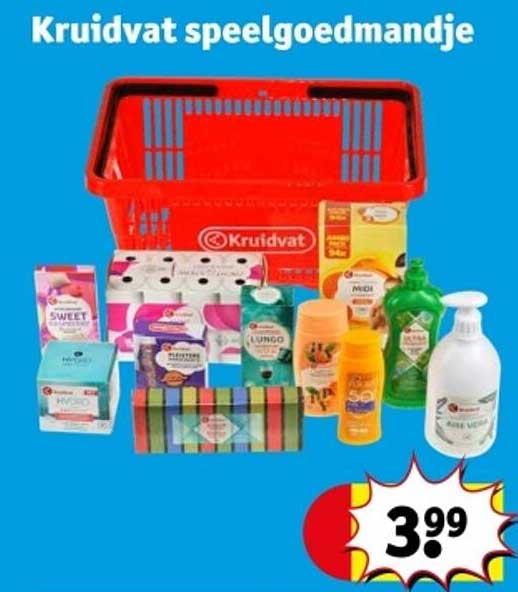 Kruidvat speelgoedmandje