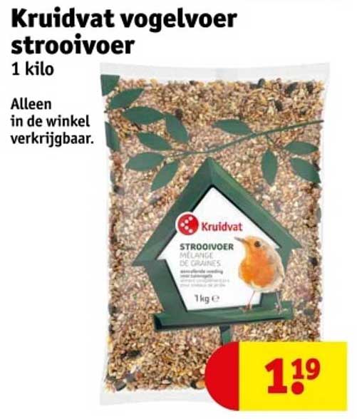 Kruidvat vogelvoer strooivoer 1 kilo