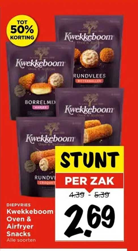 Kwekkeboom Oven & Airfryer Snacks