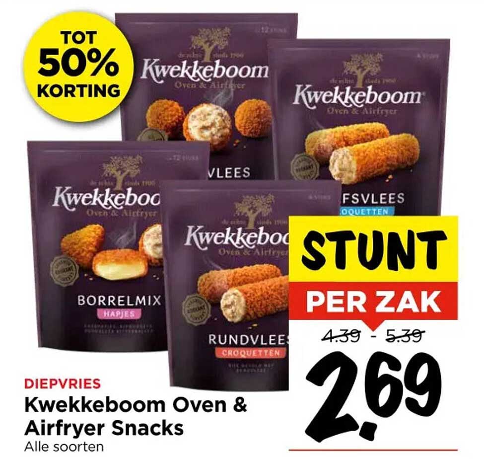 Kwekkeboom Oven & Airfryer Snacks