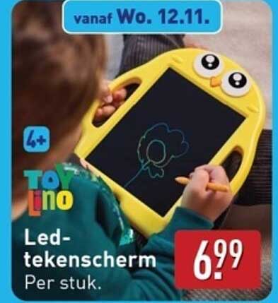 Led-tekeningen scherm