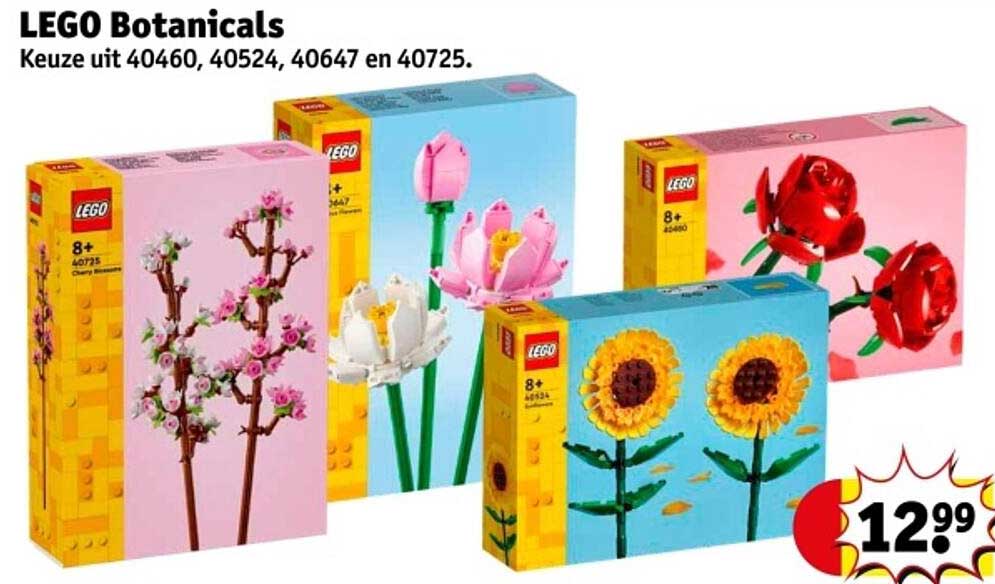 LEGO Botanicals Keuze uit 40460, 40524, 40647 en 40725