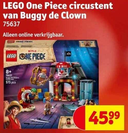 LEGO One Piece circustent van Buggy de Clown