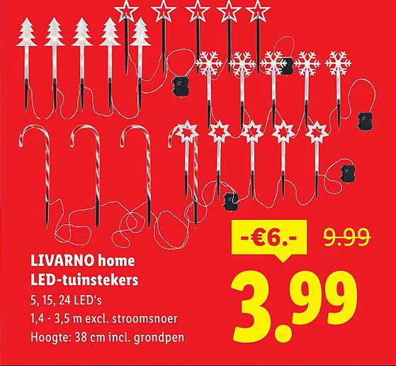 LIVARNO home LED-tuinstekers