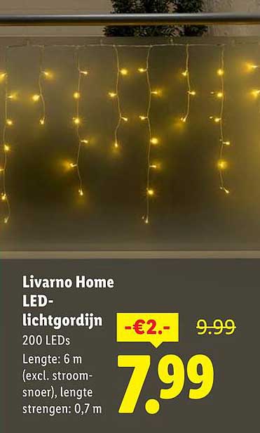Livorno Home LED-lichtgordijn
