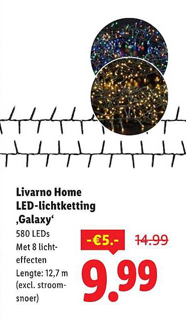 Livorno Home LED-lichtketting ,Galaxy‘