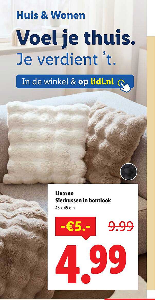 Livorno Sierkussen in bontlook