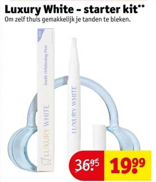 Luxury White - starter kit**