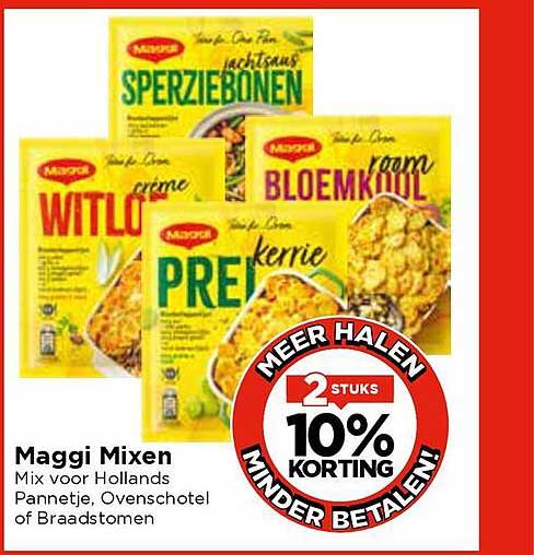Maggi Mixen - 10% korting bij 2 stuks!