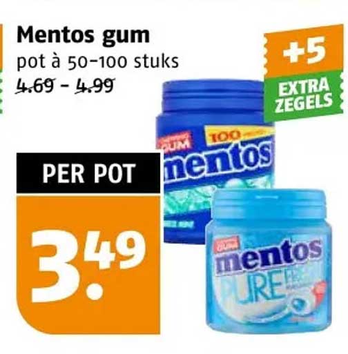 Mentos gum