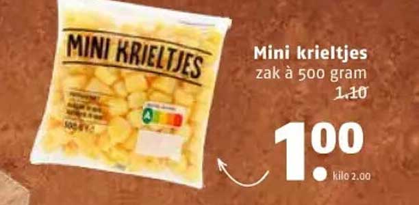 Mini krieltjes zak à 500 gram