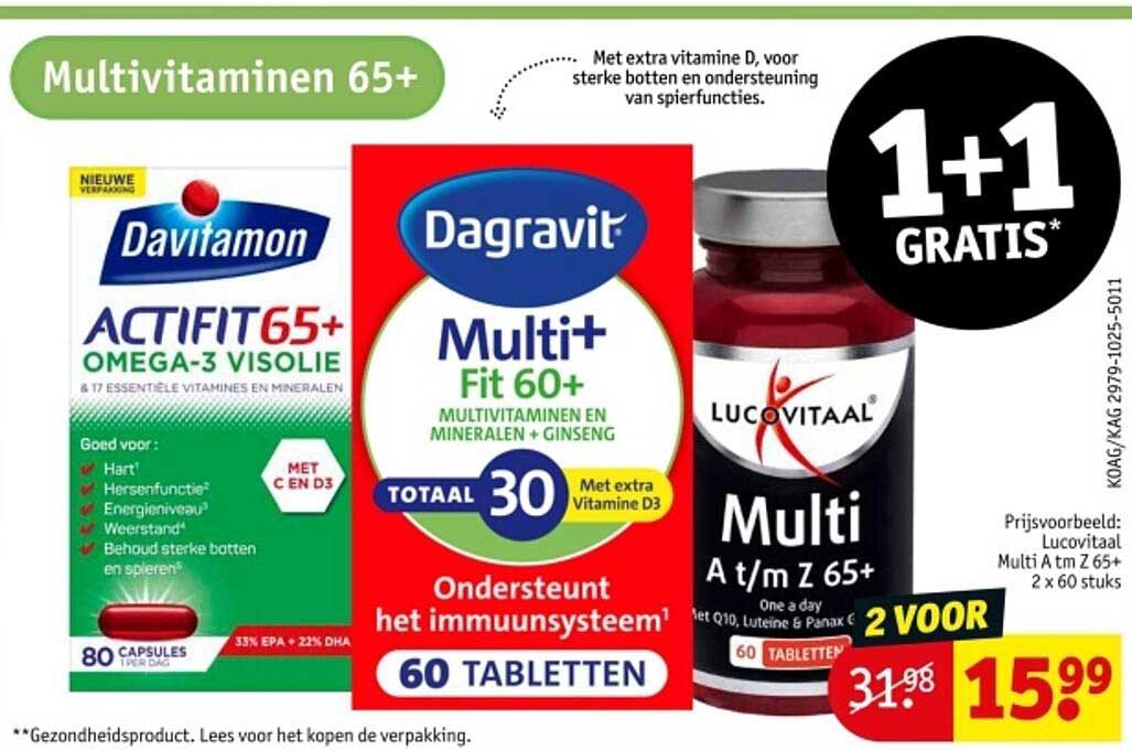 Multivitaminen 65+