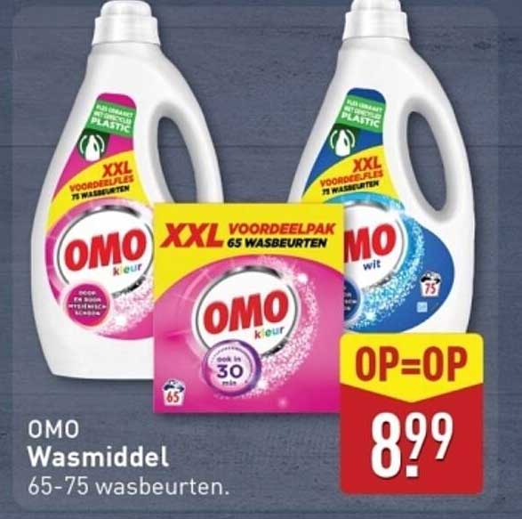 OMO Wasmiddel 65-75 wasbeurten