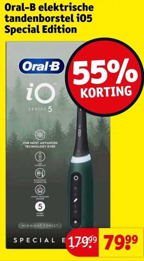 Oral-B elektrische tandenborstel iO5 Special Edition