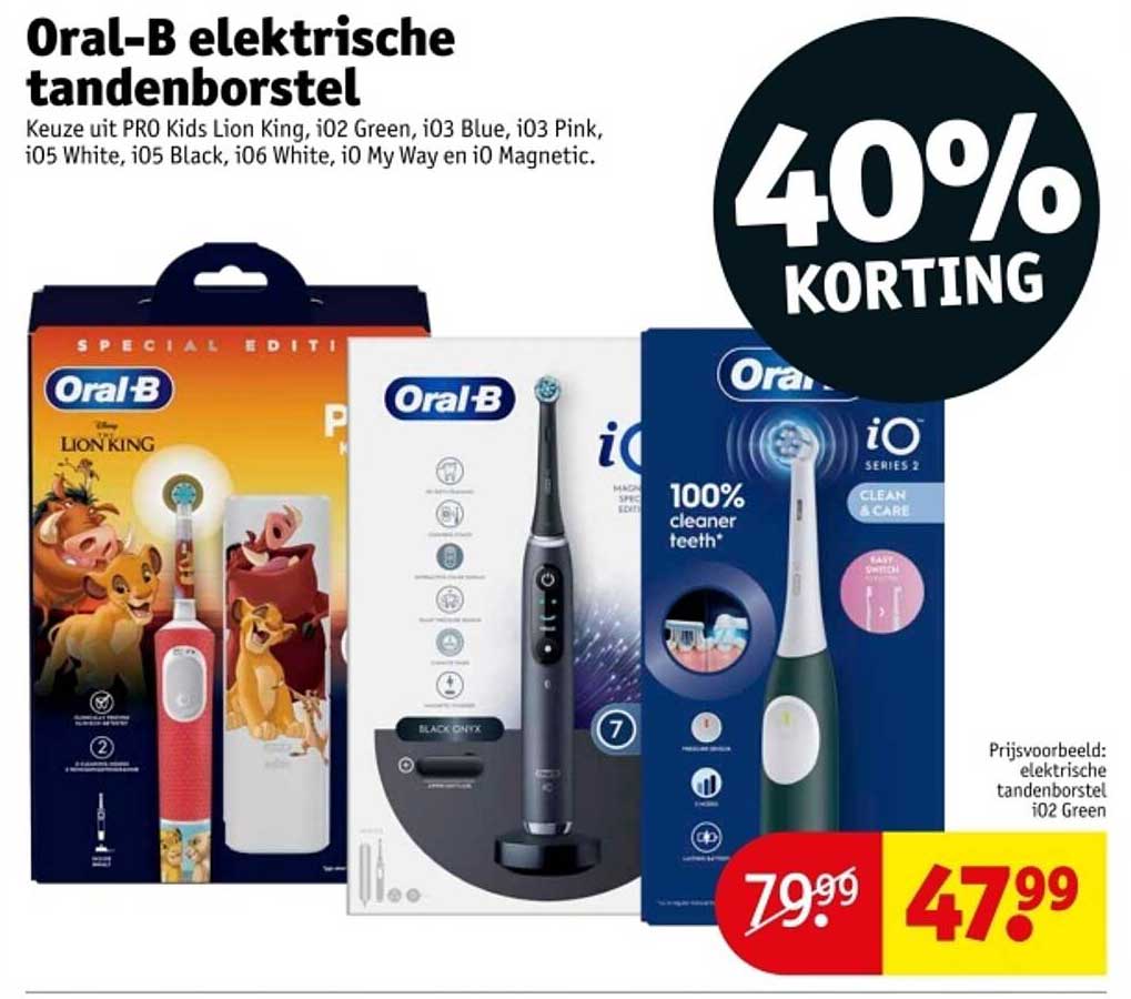 Oral-B elektrische tandenborstel