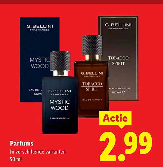 Parfums in verschillende varianten 50 ml