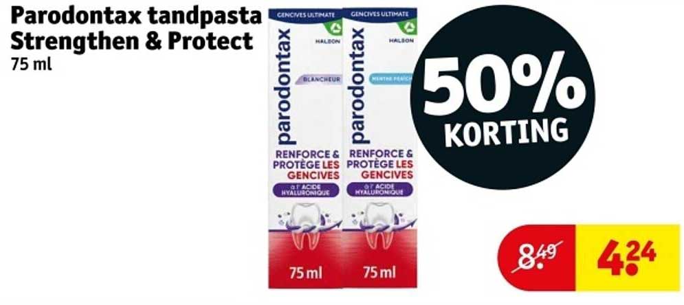Parodontax tandpasta Strengthen & Protect 75 ml