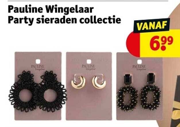 Pauline Wingelaar Party sieraden collectie