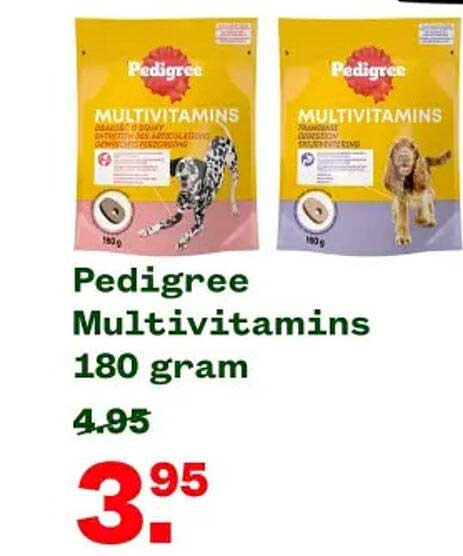 Pedigree Multivitamins 180 gram