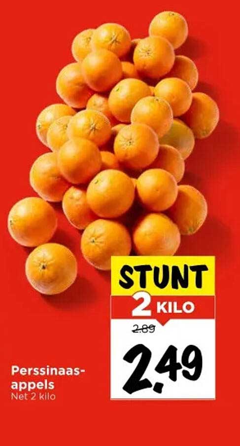 Perssinaas-appels Net 2 kilo