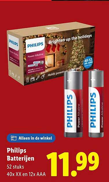 Philips Batterijen