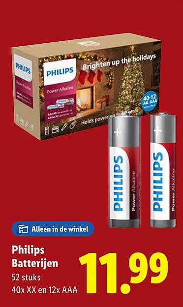 Philips Batterijen